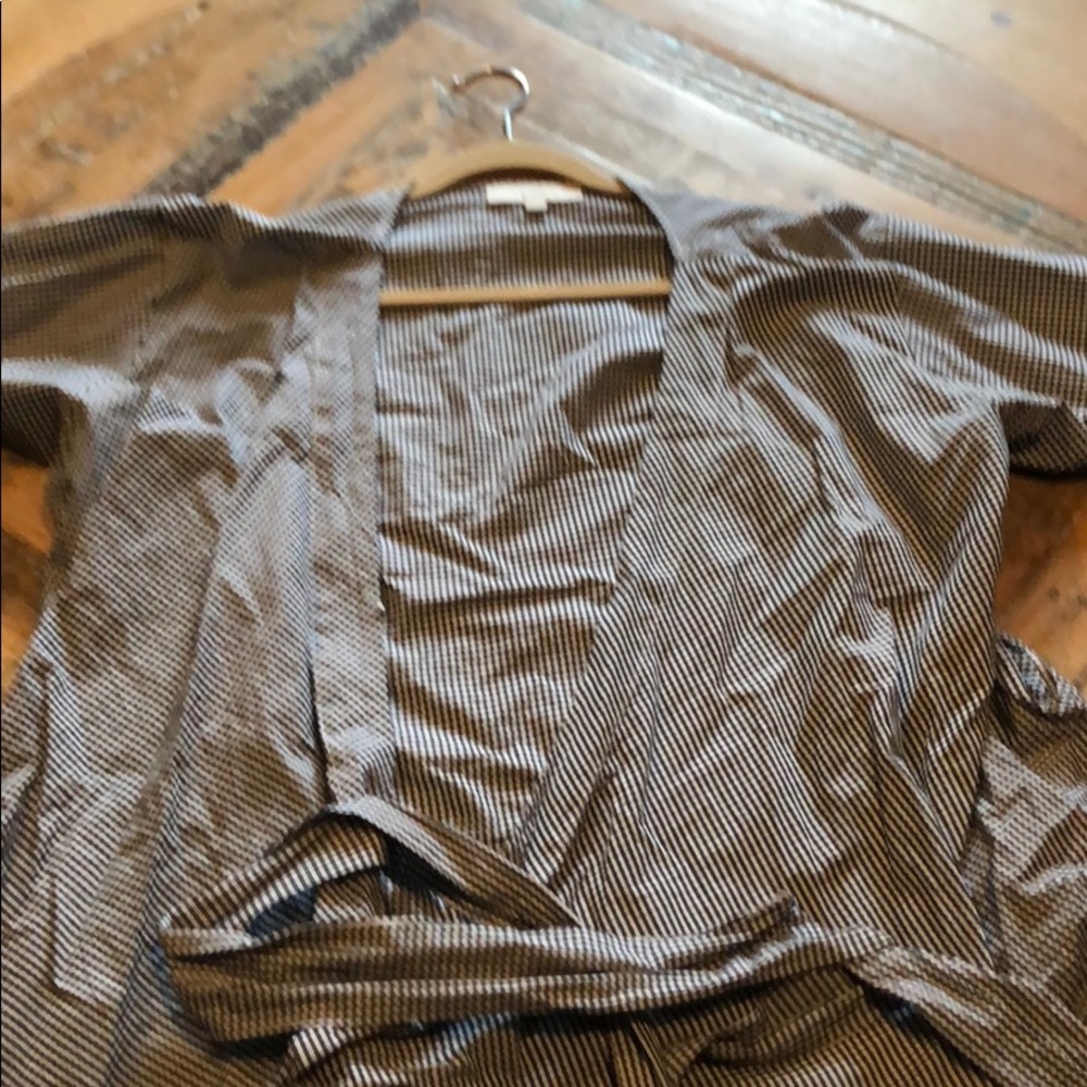 Loft wrap blouse
